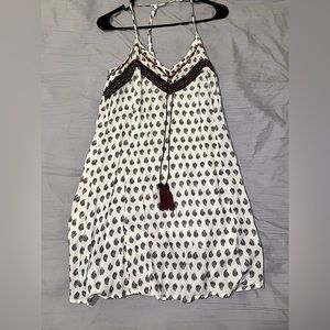 Band of Gypsies - Lightweight beaded and embroidered paisley dress with tassels